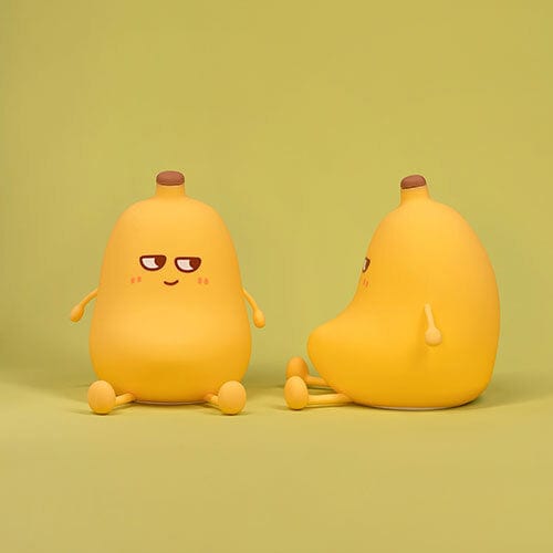 Geel Banaan Nachtlampje BananLuz Nachtlampen
