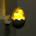 Geel Eend LED Nachtlamp Afstandsbed Nachtlampen