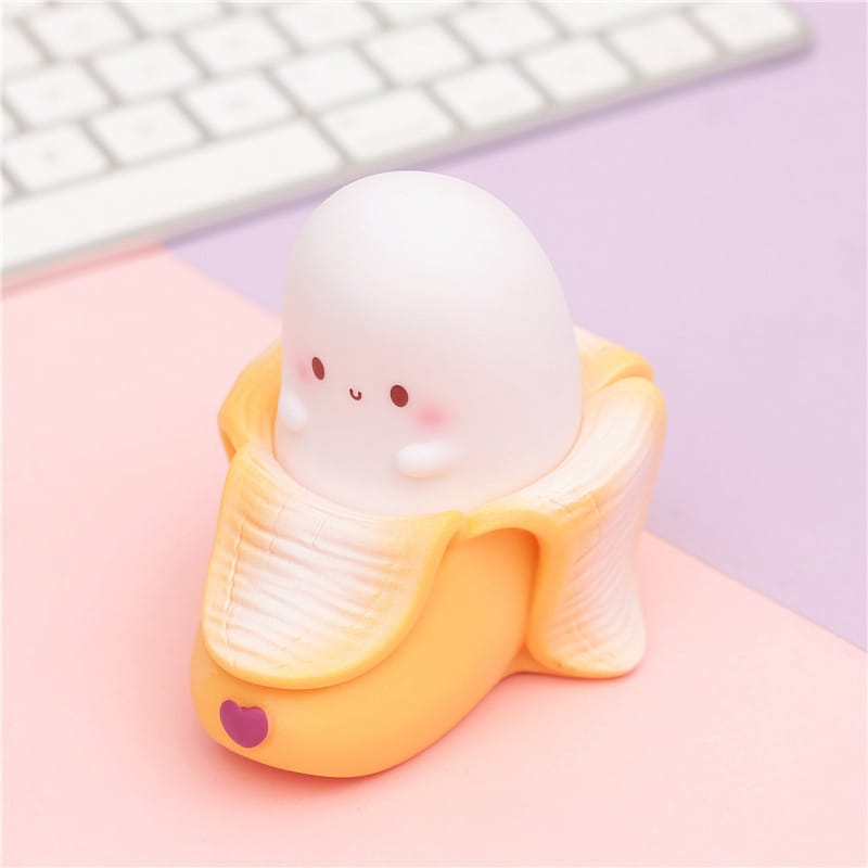 Gele Banaan Nachtlamp Kinderkamer Nachtlampen