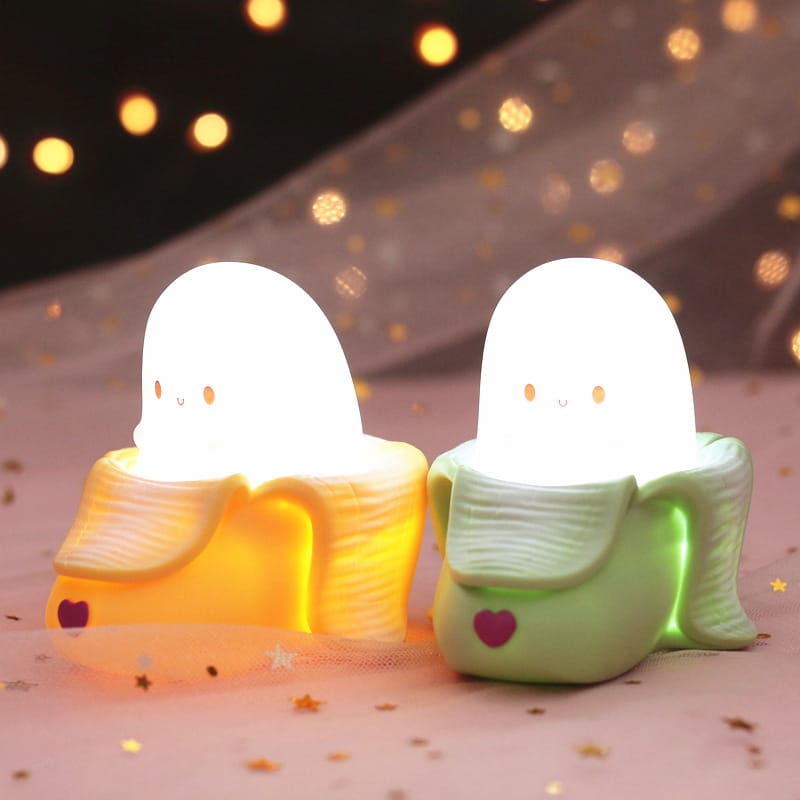 Gele Banaan Nachtlamp Kinderkamer Nachtlampen