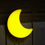 Gele Maan Stekker Nachtlampje Nachtlampen