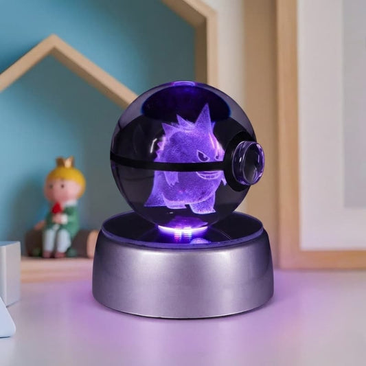 Gengar 3D Nachtlampje Voor Slaapkamer Verlichting Nachtlampen