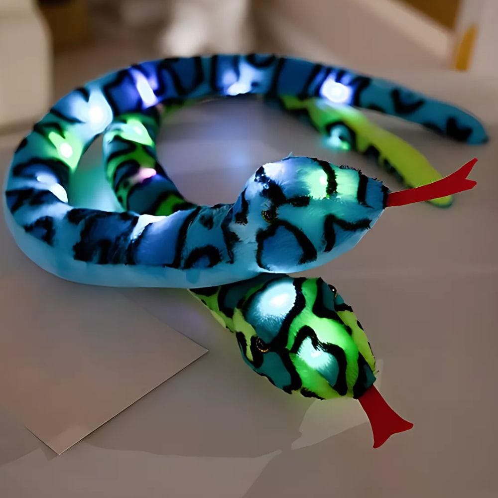 Groene Slang Knuffel Nachtlampje Nachtlampen