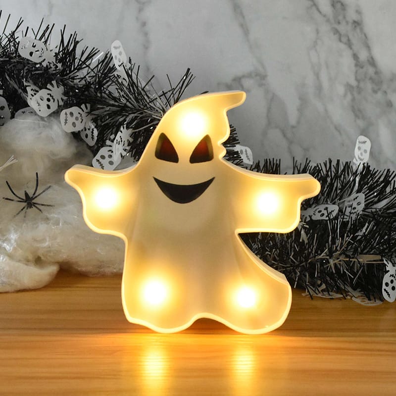 Halloween LED Spooklamp 17,5 cm Nachtlampen