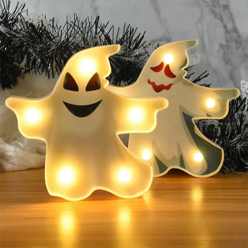 Halloween LED Spooklamp 17,5 cm Nachtlampen