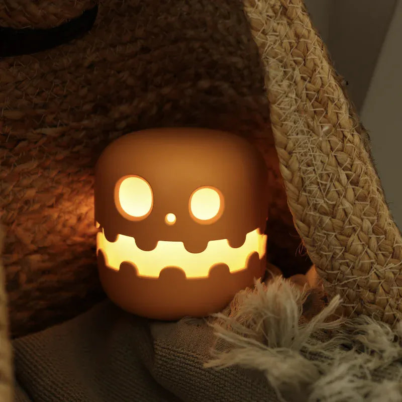 Halloween Pompoennachtlampje Nachtlampen