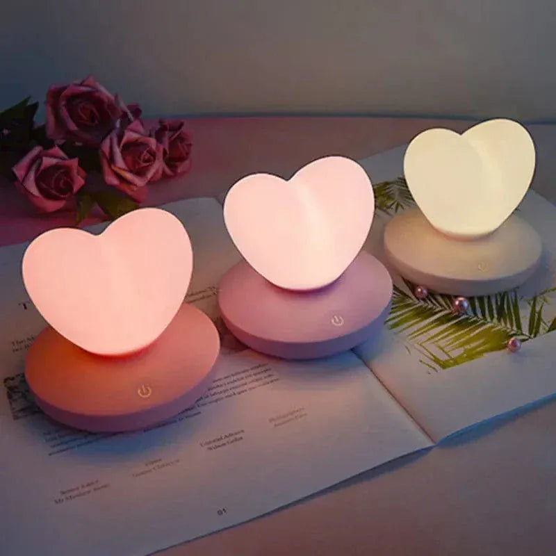 Hartvorm Nachtlampje GlowLove Nachtlampen