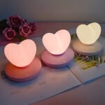 Hartvormige LED Nachtlamp 10x8x9cm Nachtlampen