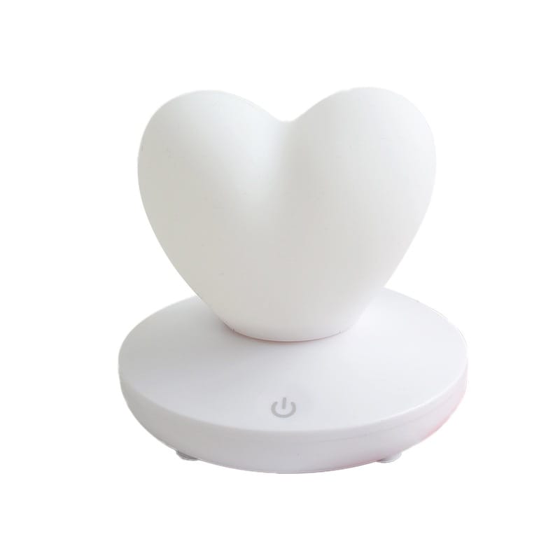 Hartvormige LED Nachtlamp 10x8x9cm Nachtlampen