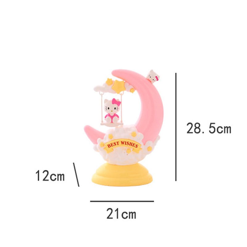 Hello Kitty Maanlamp Nachtlampje Nachtlampen