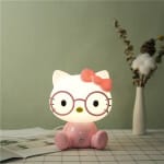 Hello Kitty Nachtlampje met Bril Nachtlampen