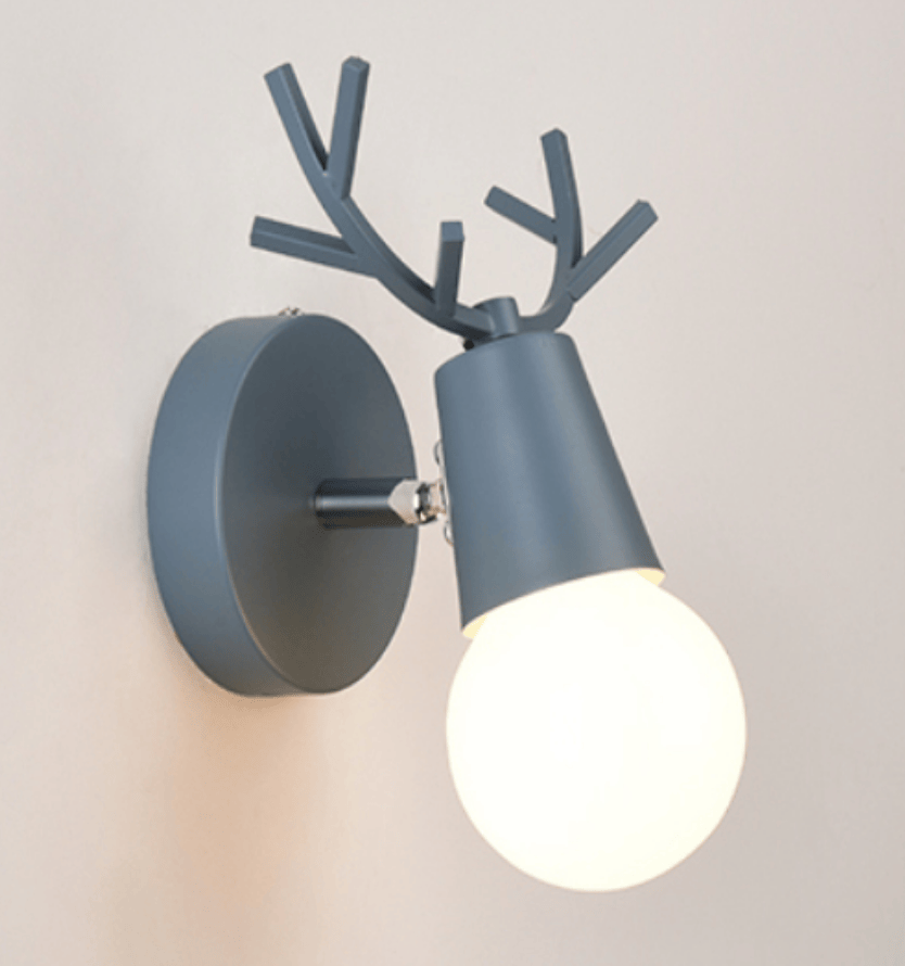 Hert Metalen Nachtlampje 22x16x10 Nachtlampen