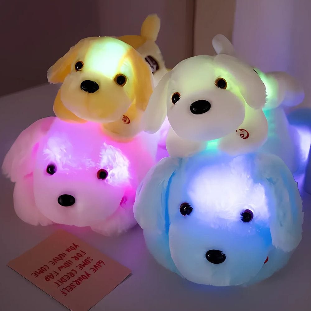 Hond Nachtlampje Knuffel S 35 cm Nachtlampen