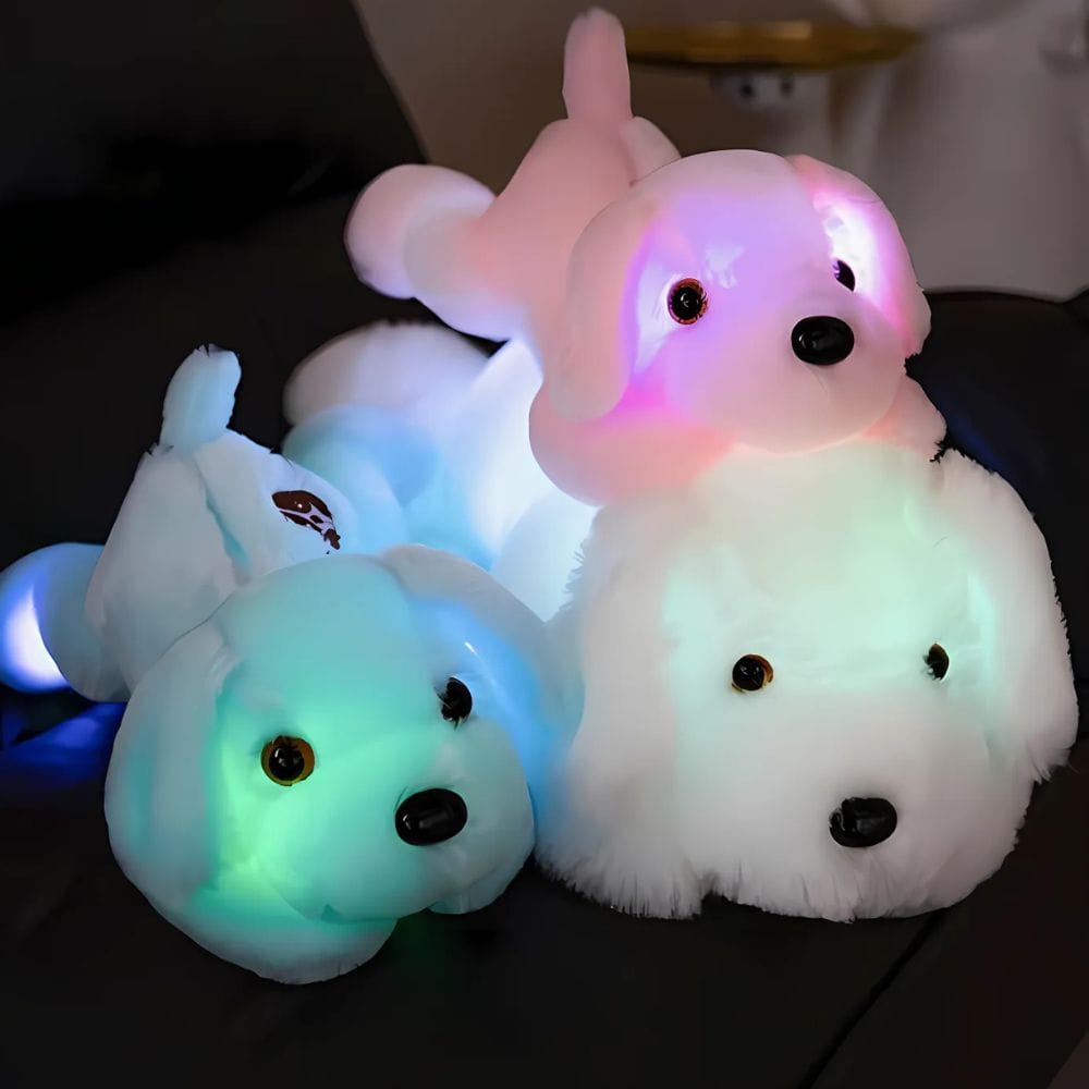 Hond Nachtlampje Knuffel S 35 cm Nachtlampen