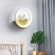 Houten Hert Wandlampje Kinderkamer