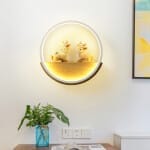 Houten Hert Wandlampje Kinderkamer Nachtlampen