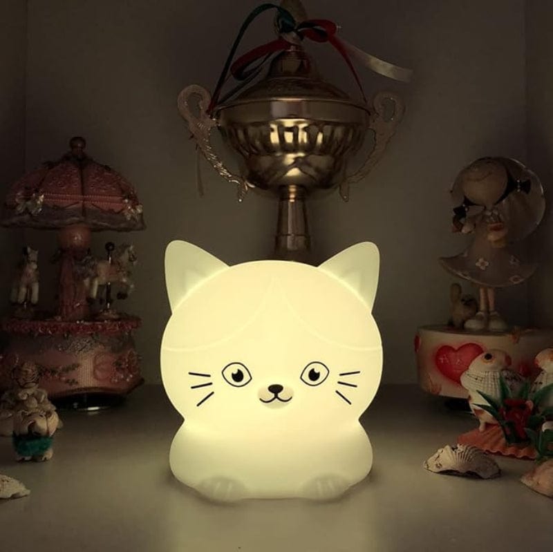 Kat Nachtlampje LumiCat Siliconen Nachtlampen