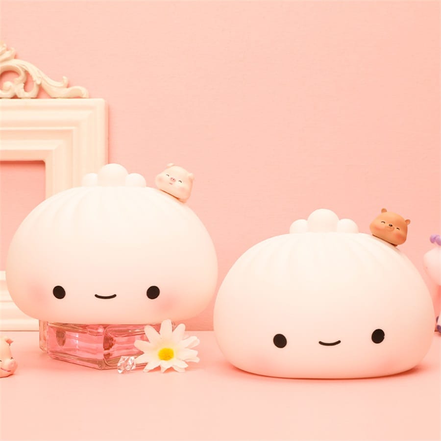 Kawaii Ei LED Nachtlampje 7x14x7,5 cm Zacht Licht Nachtlampen