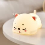 Kawaii Kat Nachtlampje 13cm Nachtlampen