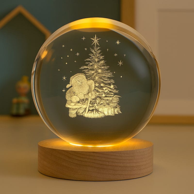 Kerstbal Nachtlampje ShinyXmas Nachtlampen