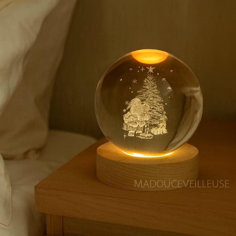 Kerstbal Nachtlampje ShinyXmas Nachtlampen