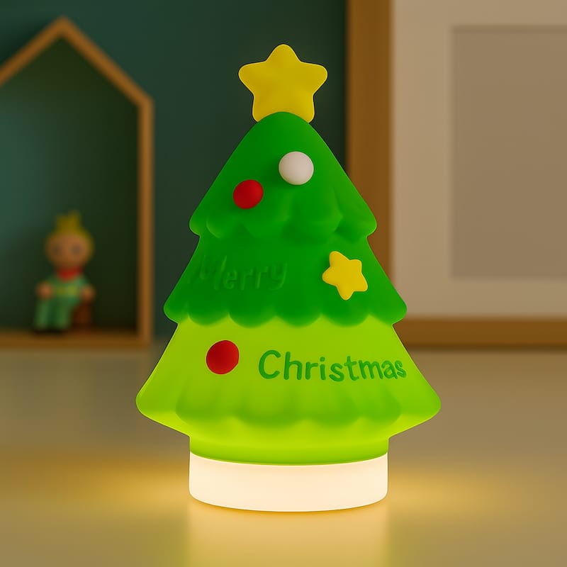 Kerstboom Nachtlampje XmasLuz Wit Nachtlampen