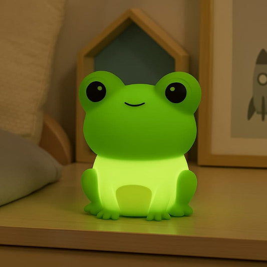 Kikker Nachtlampje LumiFrog Silicone Tactiele Sensor Nachtlampen
