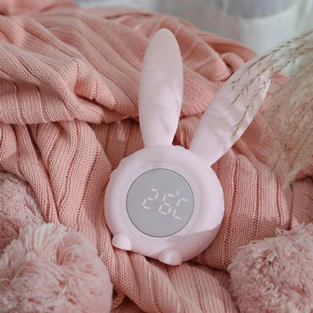 Kleine BunnyBell Kinderwekker LED Nachtlampen