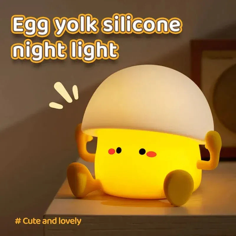 Kleine Gele Paddenstoel Nachtlampje Nachtlampen