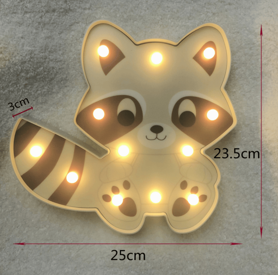 Kleine Vos Nachtlampje Kinderkamer Nachtlampen
