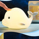 Kleine Walvis Nachtlampje Met Batterij 17,8 cm Cartoon Ontwerp