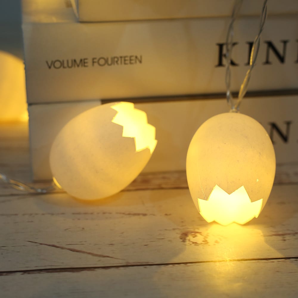 Kleurrijk Eitjes LED Lichtsnoer 1.5m Nachtlampen