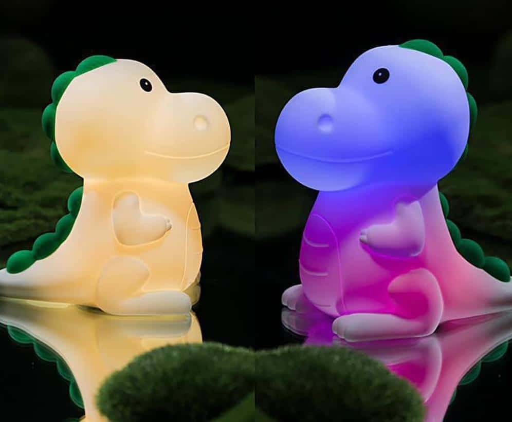 Kleurrijk LED Dinosaurus Lampje Nachtlampen