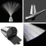Kleurrijk LED Glasvezellampje Nachtlampen
