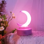 Kleurrijk Maan Nachtlampje 12x8x8 Nachtlampen