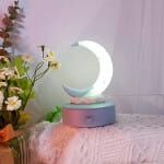 Kleurrijk Maan Nachtlampje 12x8x8 Nachtlampen