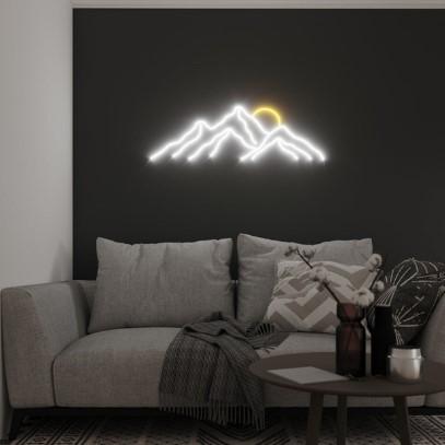 Kleurrijk Neon Berg Nachtlampje Nachtlampen