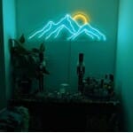 Kleurrijk Neon Berg Nachtlampje Nachtlampen