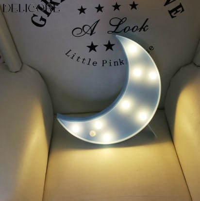 Kleurrijke LED Maannachtlampje Nachtlampen