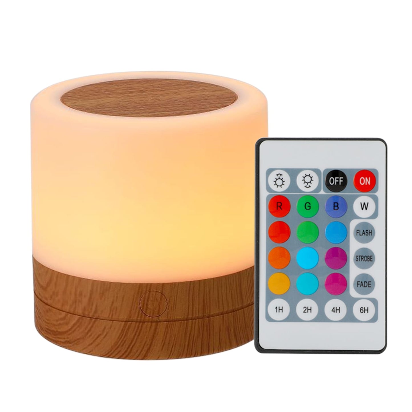 Kleurrijke LED Nachtlamp 7x7 cm Nachtlampen