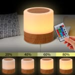 Kleurrijke LED Nachtlamp 7x7 cm Nachtlampen