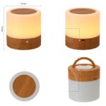 Kleurrijke LED Nachtlamp 7x7 cm Nachtlampen