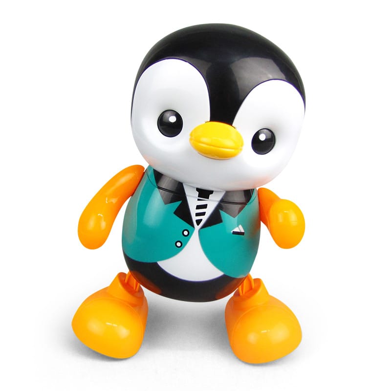 Kleurrijke Pinguïn Nachtlampje Voor Kinderen 19x12,5x10 cm Nachtlampen