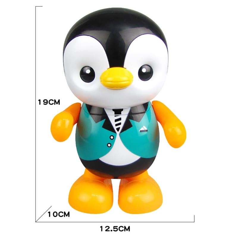 Kleurrijke Pinguïn Nachtlampje Voor Kinderen 19x12,5x10 cm Nachtlampen