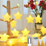 Kleurrijke Ster LED Lichtsnoer Nachtlampen