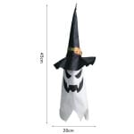 Knipperende LED spooklamp 45x20cm Nachtlampen