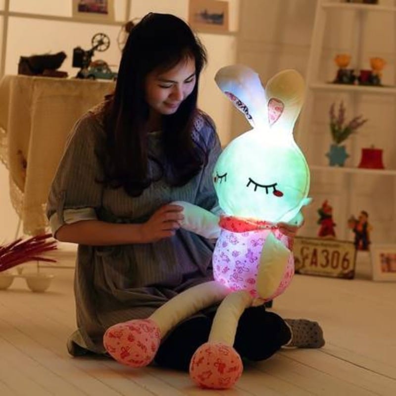 Konijn Knuffel Nachtlampje 75cm LED Nachtlampen