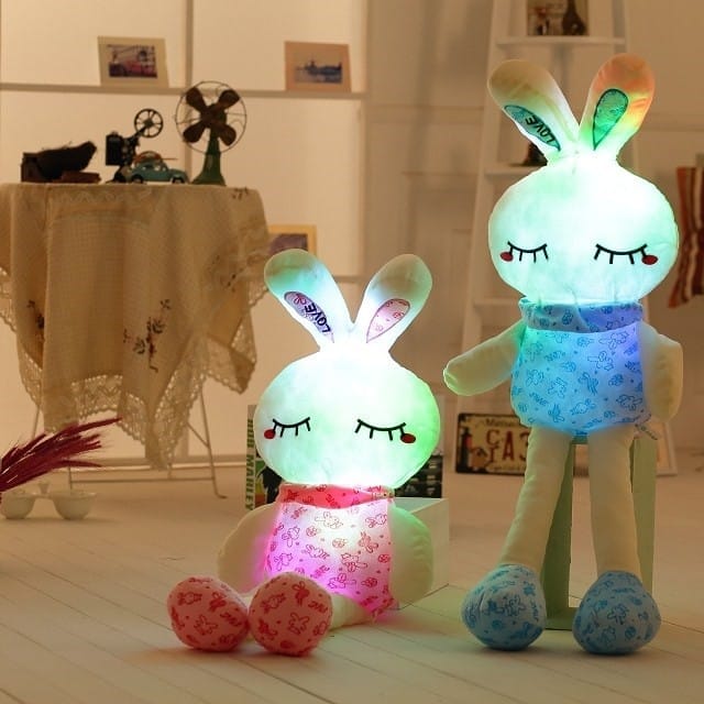 Konijn Knuffel Nachtlampje 75cm LED Nachtlampen