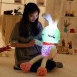 Konijn Knuffel Nachtlampje 75cm LED Nachtlampen