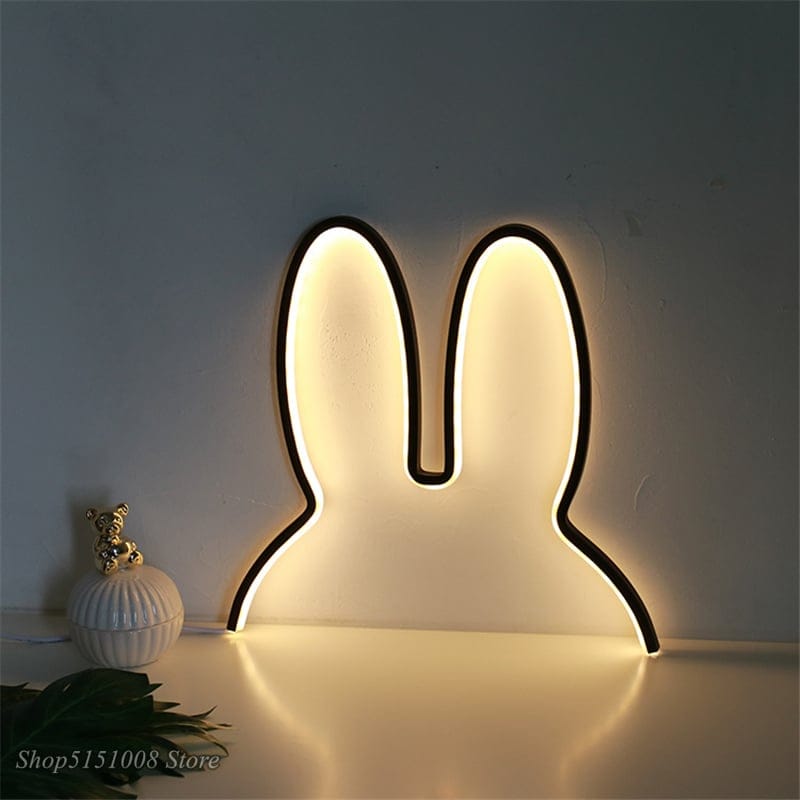 Konijnenoren LED Lamp USB Nachtlampen